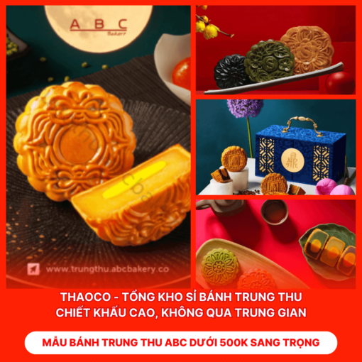 Bánh Trung Thu ABC Dưới 500k Sang Trọng