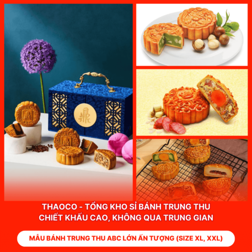 Bánh Trung Thu ABC Lớn Ấn Tượng (Size XL, XXL)