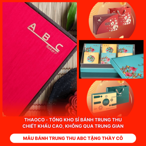 Bánh Trung Thu ABC Tặng Thầy Cô