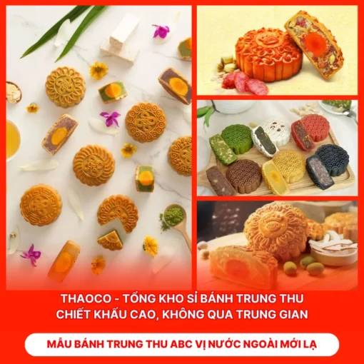 Bánh Trung Thu ABC Vị Nước Ngoài Mới Lạ
