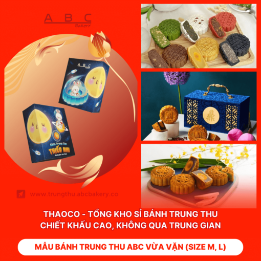 Bánh Trung Thu ABC Vừa Vặn (Size M, L)
