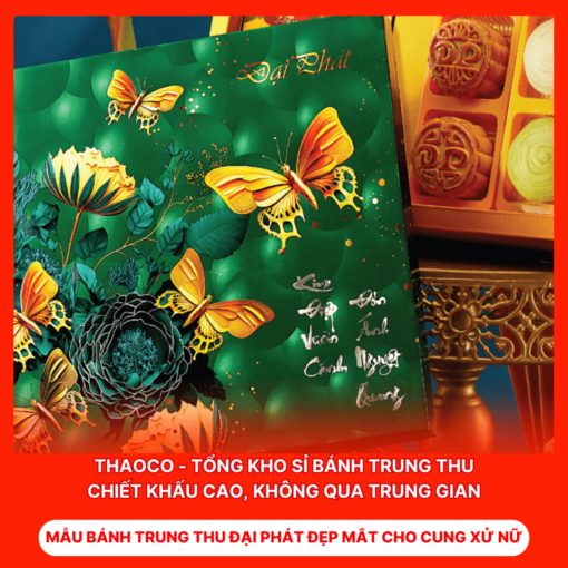 Bánh Trung Thu Đại Phát Đẹp Mắt Cho Cung Xử Nữ