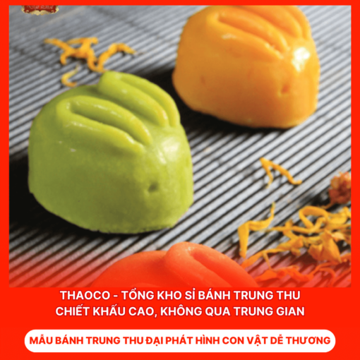 Bánh Trung Thu Đại Phát Hình Con Vật Dễ Thương