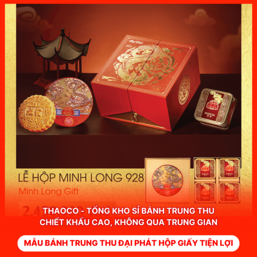 Bánh Trung Thu Đại Phát Hộp Giấy Tiện Lợi