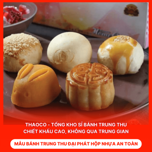 Bánh Trung Thu Đại Phát Hộp Nhựa An Toàn