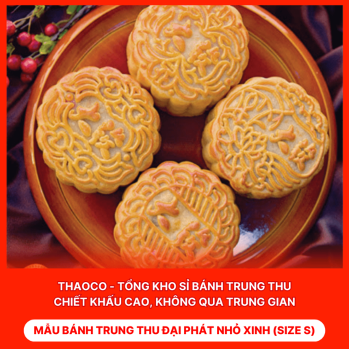 Bánh Trung Thu Đại Phát Nhỏ Xinh (Size S)