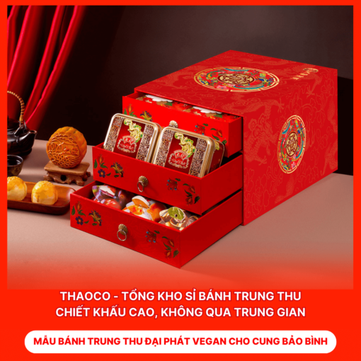 Bánh Trung Thu Đại Phát Vegan Cho Cung Bảo Bình