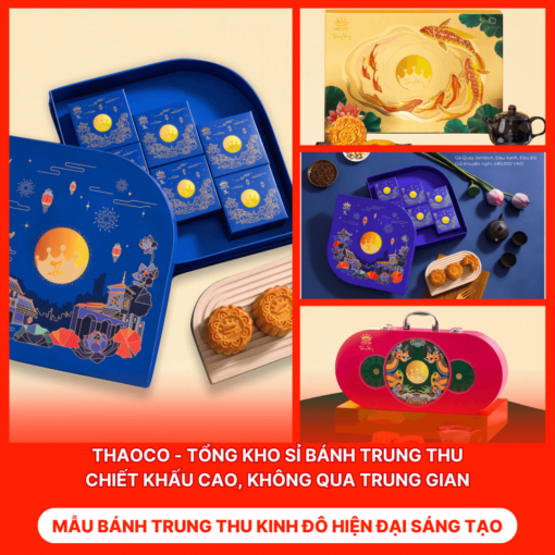 Bánh Trung Thu Kinh Đô Hiện Đại Sáng Tạo