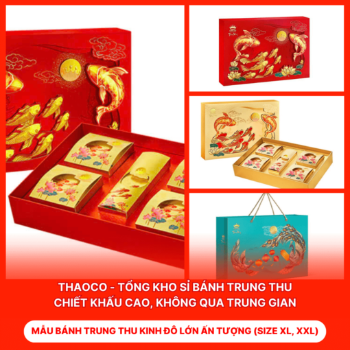 Bánh Trung Thu Kinh Đô Lớn Ấn Tượng (Size XL, XXL)