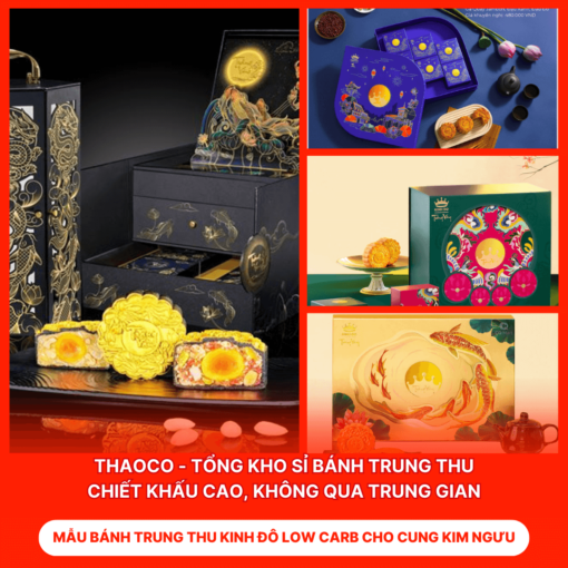 Bánh Trung Thu Kinh Đô Low Carb Cho Cung Kim Ngưu