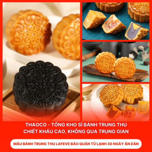 Bánh Trung Thu Lafeve Bảo Quản Tủ Lạnh 30 Ngày Ăn Dần