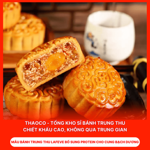 Bánh Trung Thu Lafeve Bổ Sung Protein Cho Cung Bạch Dương