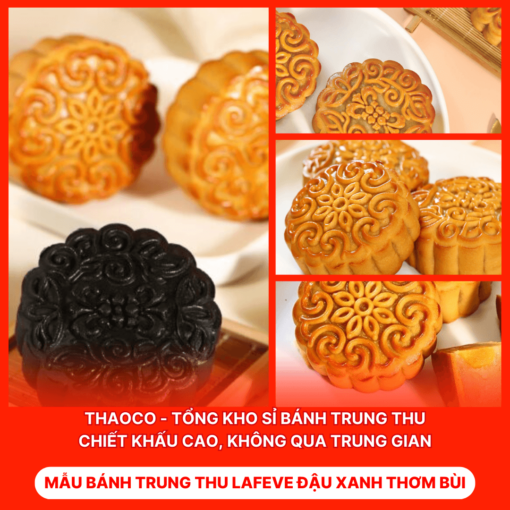 Bánh Trung Thu Lafeve Đậu Xanh Thơm Bùi