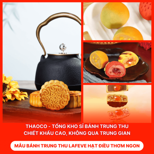 Bánh Trung Thu Lafeve Hạt Điều Thơm Ngon