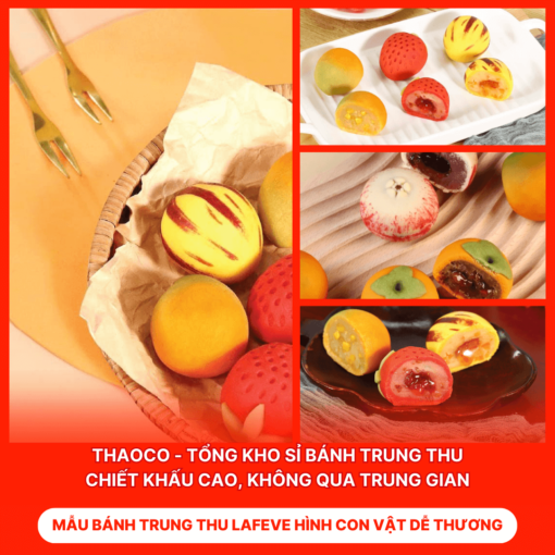 Bánh Trung Thu Lafeve Hình Con Vật Dễ Thương