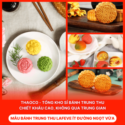 Bánh Trung Thu Lafeve Ít Đường Ngọt Vừa