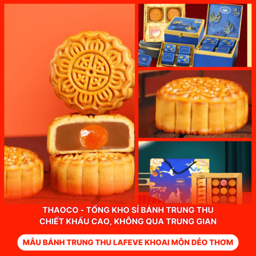 Bánh Trung Thu Lafeve Khoai Môn Dẻo Thơm