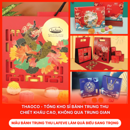 Bánh Trung Thu Lafeve Làm Quà Biếu Sang Trọng