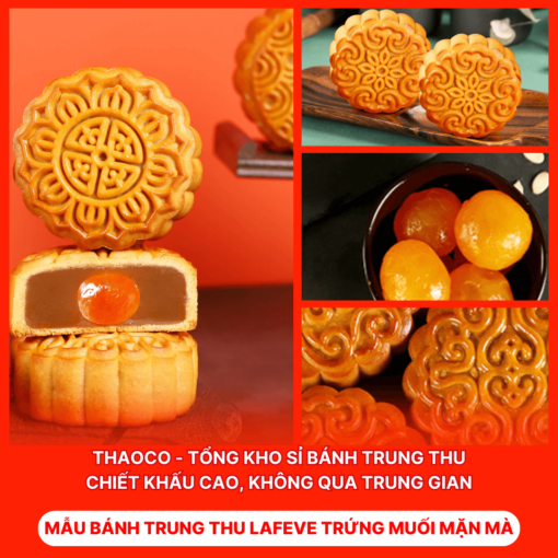 Bánh Trung Thu Lafeve Trứng Muối Mặn Mà