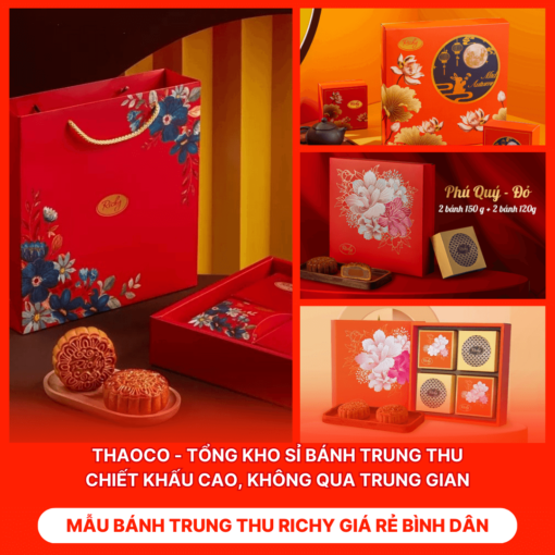 Bánh Trung Thu Richy Giá Rẻ Bình Dân