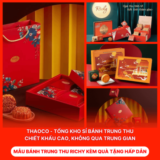 Bánh Trung Thu Richy Kèm Quà Tặng Hấp Dẫn