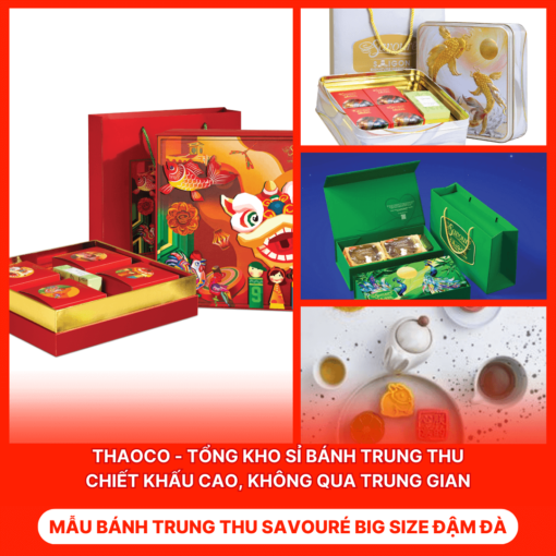 Bánh Trung Thu Savouré Big Size Đậm Đà