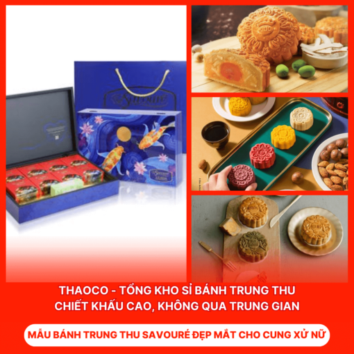 Bánh Trung Thu Savouré Đẹp Mắt Cho Cung Xử Nữ