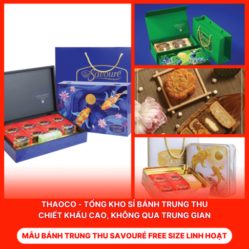 Bánh Trung Thu Savouré Free Size Linh Hoạt