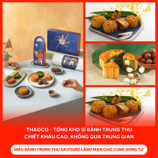 Bánh Trung Thu Savouré Lãng Mạn Cho Cung Song Tử