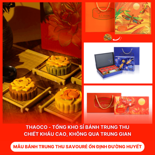 Bánh Trung Thu Savouré Ổn Định Đường Huyết