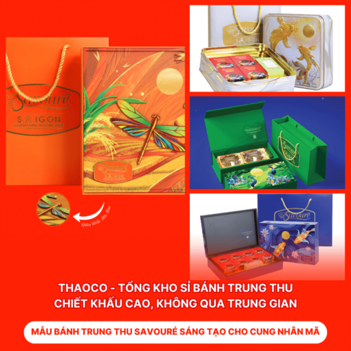 Bánh Trung Thu Savouré Sáng Tạo Cho Cung Nhân Mã