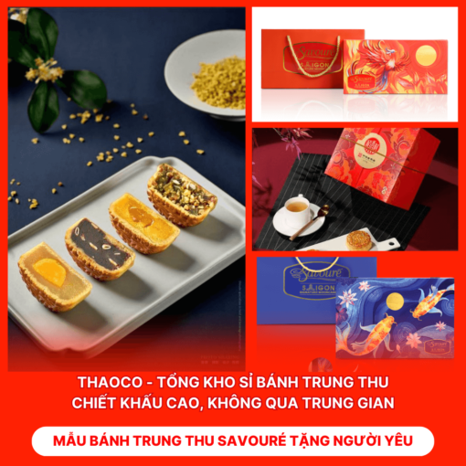 Bánh Trung Thu Savouré Tặng Người Yêu