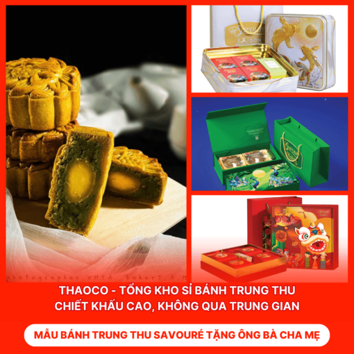 Bánh Trung Thu Savouré Tặng Ông Bà Cha Mẹ