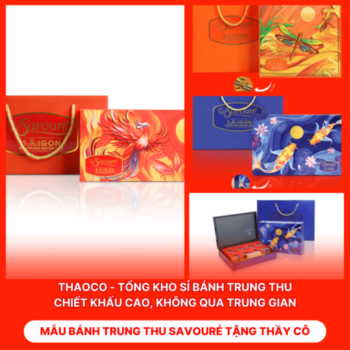 Bánh Trung Thu Savouré Tặng Thầy Cô