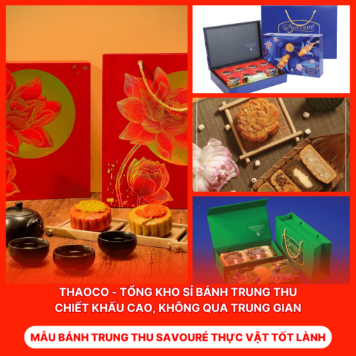 Bánh Trung Thu Savouré Thực Vật Tốt Lành