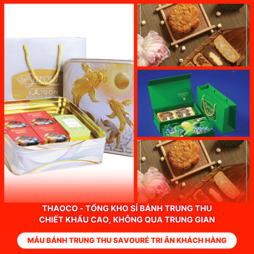 Bánh Trung Thu Savouré Tri Ân Khách Hàng
