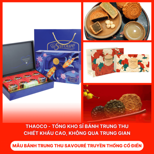 Bánh Trung Thu Savouré Truyền Thống Cổ Điển