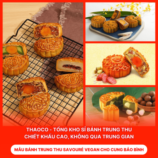 Bánh Trung Thu Savouré Vegan Cho Cung Bảo Bình