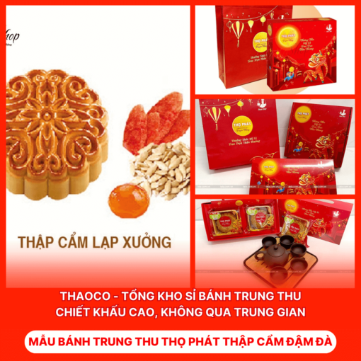 Bánh Trung Thu Thọ Phát Thập Cẩm Đậm Đà