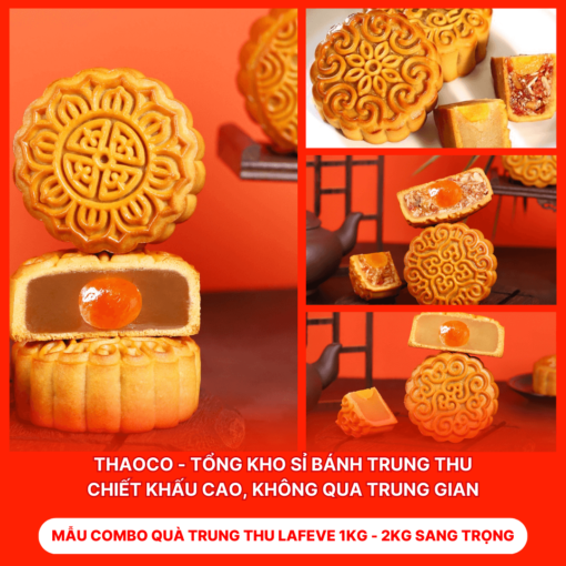 Combo Quà Trung Thu Lafeve 1KG - 2KG Sang Trọng